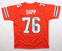 Warren Sapp Signed Jersey Inscribed "'91 Nat'l Champs" (Beckett) at PristineAuction.com