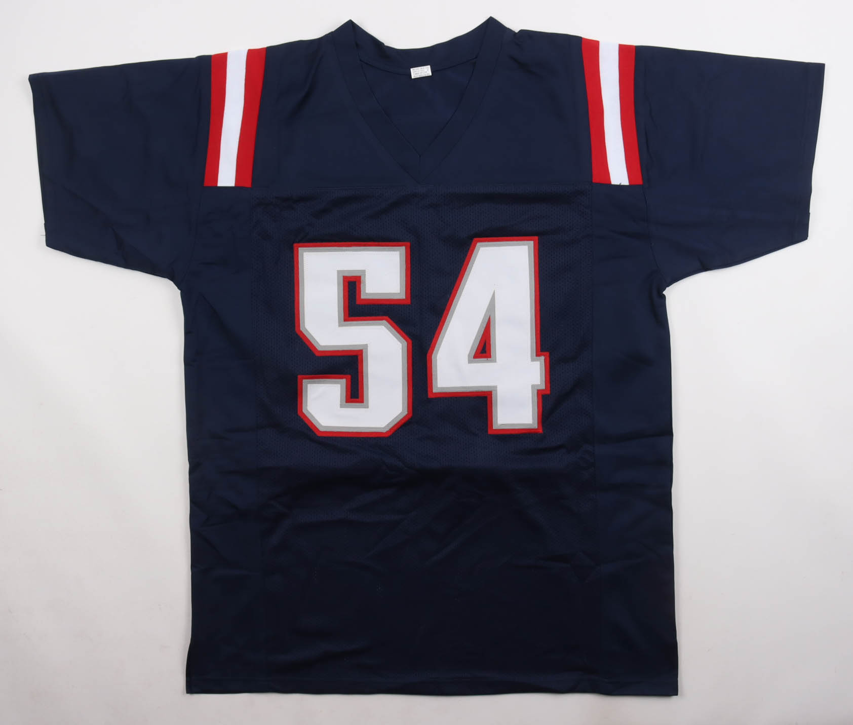 Tedy Bruschi Signed Jersey (Beckett) at PristineAuction.com Tedy Bruschi Signed Jersey (Beckett) at PristineAuction.com