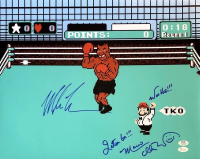 Mike Tyson & Charles Martinet Signed "Punch-Out!!" 16x20 Photo Inscribed ""Let's Gooo'" & " Woo Hoo"" (JSA & PSA) at PristineAuction.com