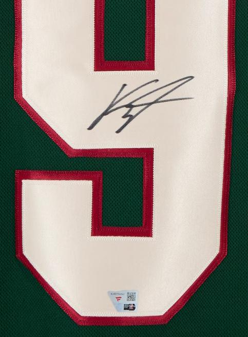 Kirill Kaprizov Signed Wild Authentic Fanatics Jersey (Fanatics) at PristineAuction.com Kirill Kaprizov Signed Wild Authentic Fanatics Jersey (Fanatics) at PristineAuction.com