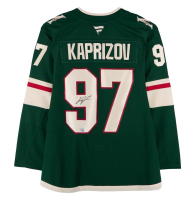 Kirill Kaprizov Signed Wild Authentic Fanatics Jersey (Fanatics) at PristineAuction.com