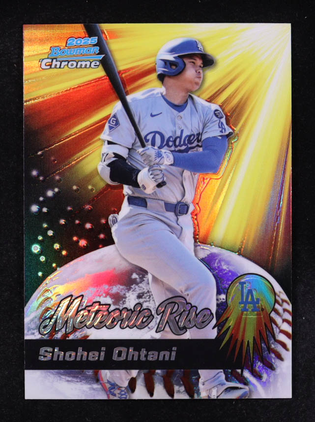 Shohei Ohtani 2025 Bowman Chrome Mega Box Meteoric Rise #MR12 at PristineAuction.com Shohei Ohtani 2025 Bowman Chrome Mega Box Meteoric Rise #MR12 at PristineAuction.com