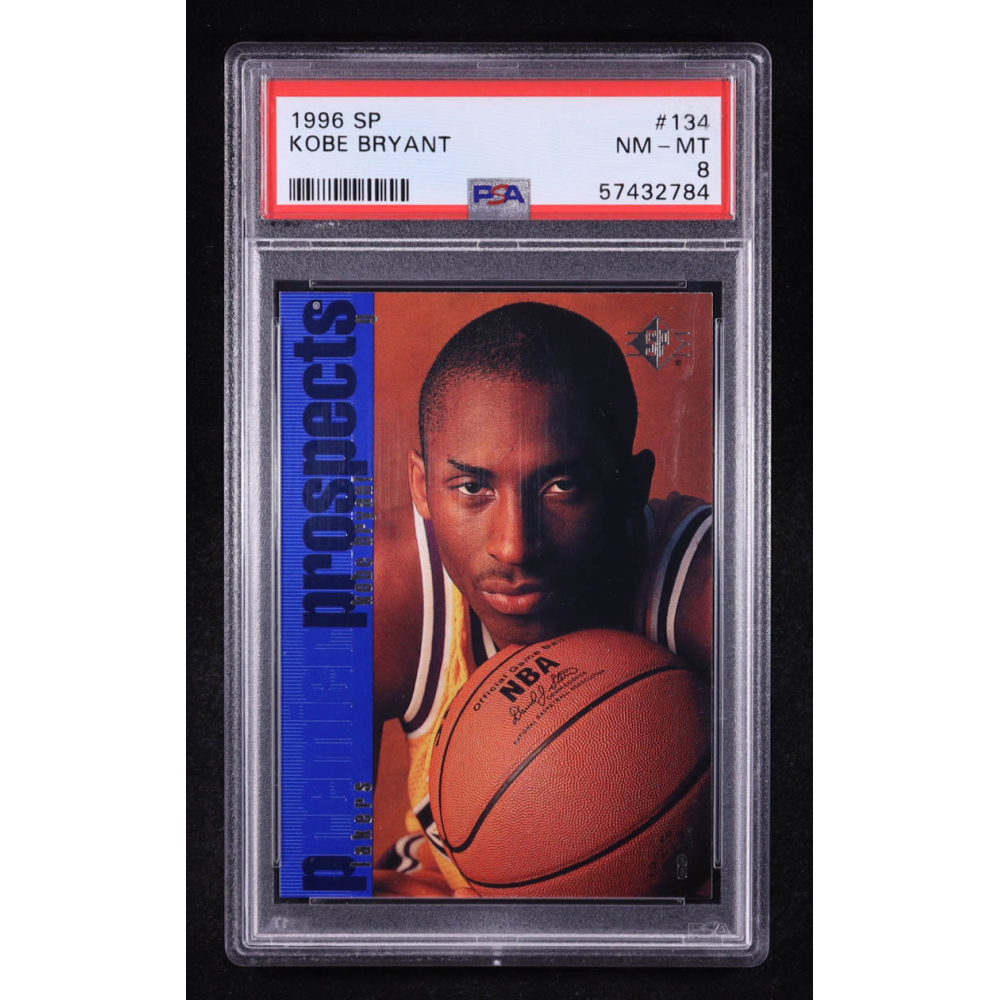 Kobe Bryant 1996-97 Upper Deck SP #134 RC (PSA 8) at PristineAuction.com