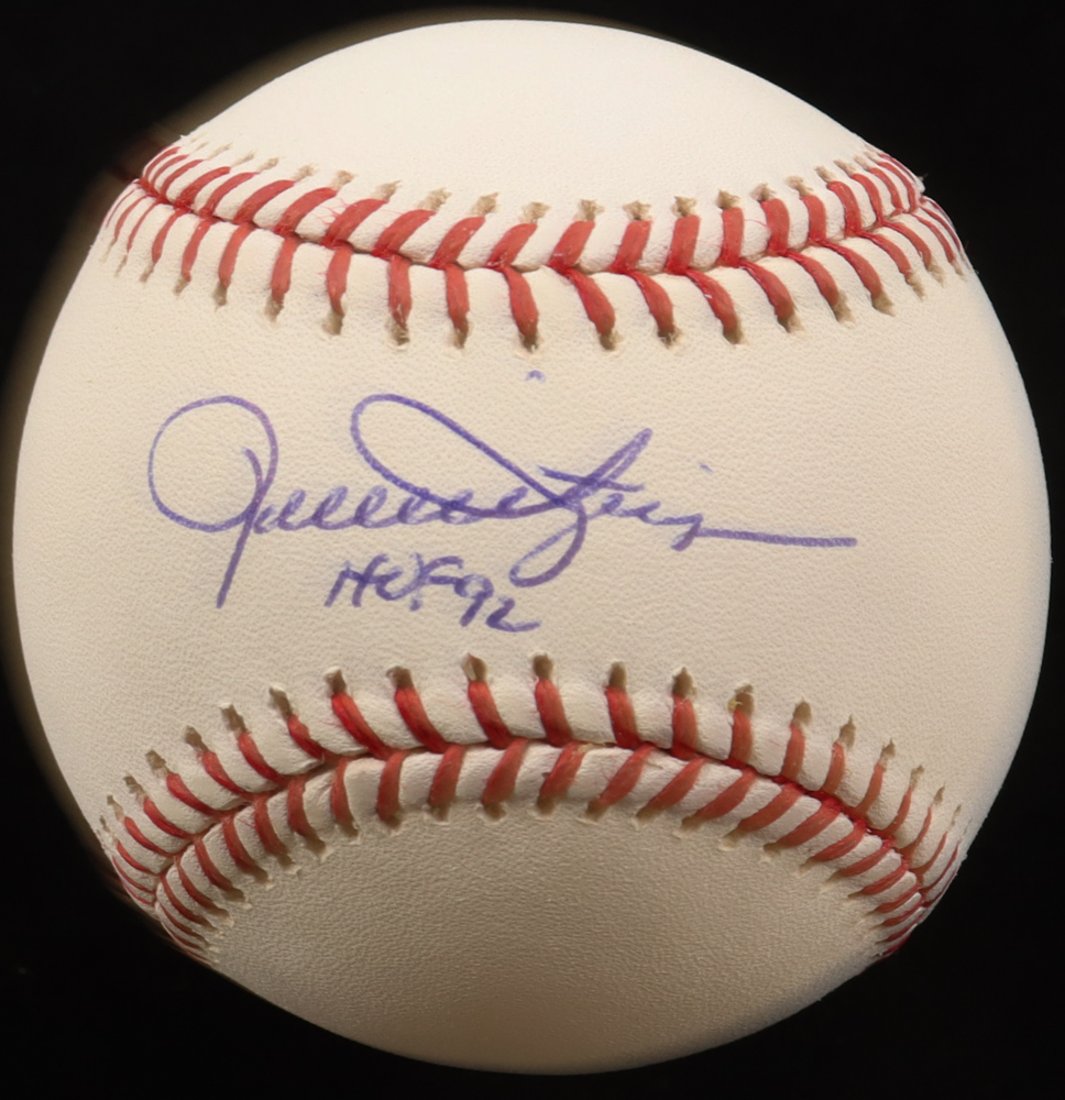 Rollie Fingers Signed OML Baseball Inscribed "HOF 92" (PSA 9) at PristineAuction.com Rollie Fingers Signed OML Baseball Inscribed "HOF 92" (PSA 9) at PristineAuction.com