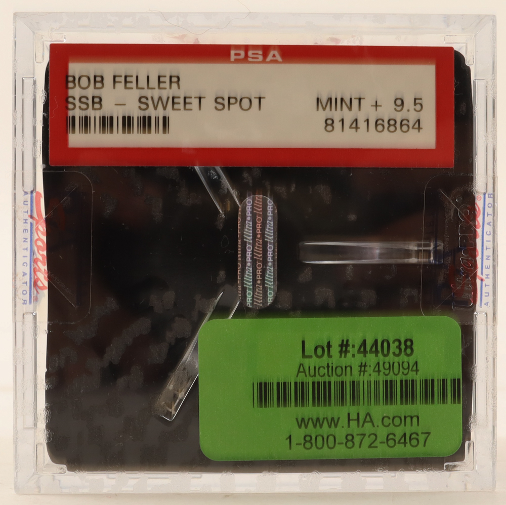 Bob Feller Signed OML Baseball (PSA 9.5) at PristineAuction.com Bob Feller Signed OML Baseball (PSA 9.5) at PristineAuction.com