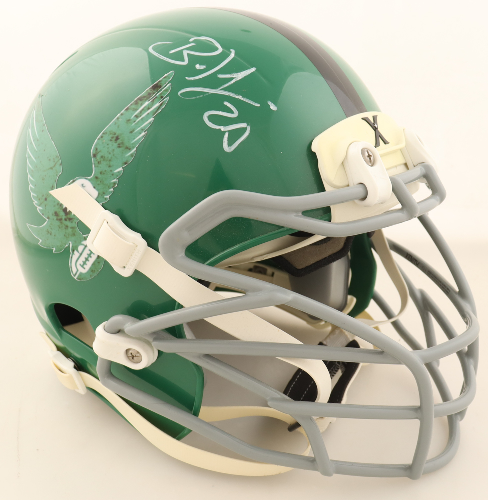 Brian Dawkins Signed Custom Full-Size Helmet at PristineAuction.com Brian Dawkins Signed Custom Full-Size Helmet at PristineAuction.com