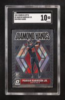 Marvin Harrison Jr. 2024 Panini Donruss Optic Diamond Hands #3 RC (SGC 10) at PristineAuction.com
