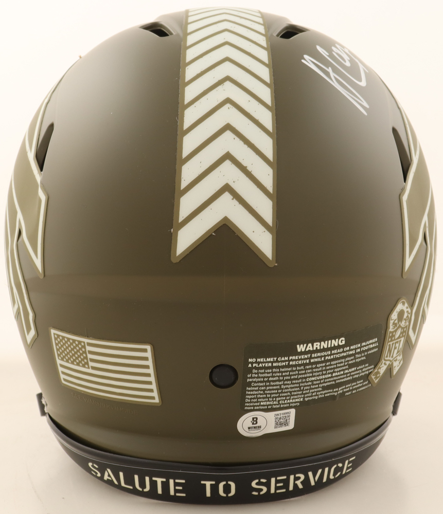 Amari Cooper Signed Bills Full-Size Authentic On-Field Salute to Service Alternate Speed Helmet (Beckett) at PristineAuction.com Amari Cooper Signed Bills Full-Size Authentic On-Field Salute to Service Alternate Speed Helmet (Beckett) at PristineAuction.com