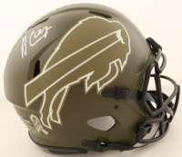 Amari Cooper Signed Bills Full-Size Authentic On-Field Salute to Service Alternate Speed Helmet (Beckett) at PristineAuction.com