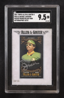Reggie Jackson 2021 Topps Allen & Ginter X Silver Framed Black Mini Auto #FMA-RJ #10/15 (SGC 9.5) at PristineAuction.com