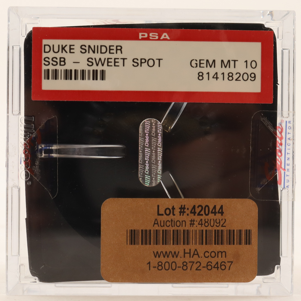 Duke Snider Signed OML Baseball Inscribed "HOF 80" (PSA) at PristineAuction.com Duke Snider Signed OML Baseball Inscribed "HOF 80" (PSA) at PristineAuction.com