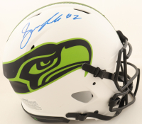 Drew Lock Signed Seahawks Full-Size Authentic On-Field Lunar Eclipse Alternate Speed Helmet (Beckett) at PristineAuction.com