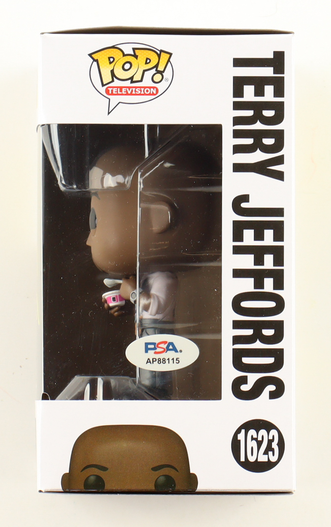 Terry Crews Signed "Brooklyn Nine-Nine" #1623 Terry Jeffords Funko Pop! Vinyl Figure (PSA) at PristineAuction.com Terry Crews Signed "Brooklyn Nine-Nine" #1623 Terry Jeffords Funko Pop! Vinyl Figure (PSA) at PristineAuction.com