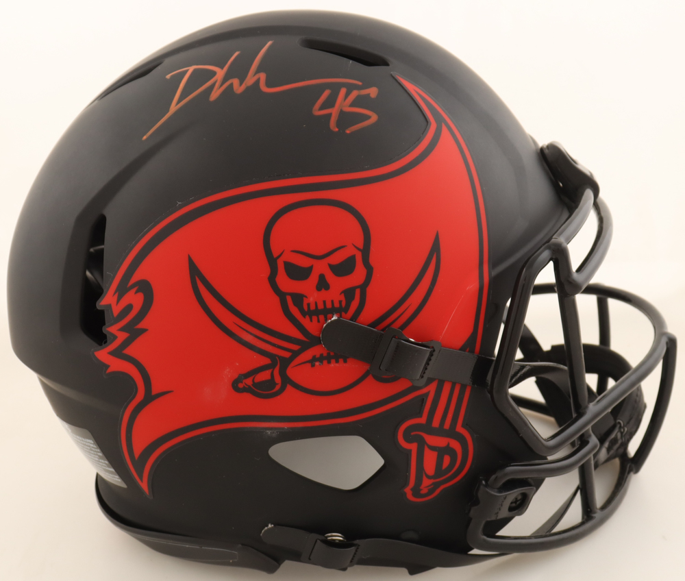 Devin White Signed Buccaneers Full-Size Authentic On-Field Eclipse Alternate Speed Helmet (Beckett) at PristineAuction.com Devin White Signed Buccaneers Full-Size Authentic On-Field Eclipse Alternate Speed Helmet (Beckett) at PristineAuction.com