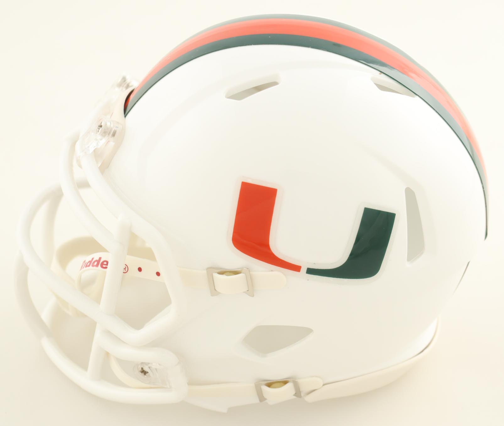 Clinton Portis Signed Miami Hurricanes Speed Mini Helmet (Beckett) at PristineAuction.com Clinton Portis Signed Miami Hurricanes Speed Mini Helmet (Beckett) at PristineAuction.com