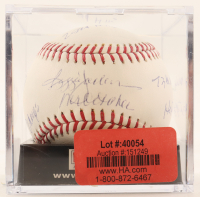 Reggie Jackson Signed OML Baseball with Multiple Inscriptions (PSA 9) at PristineAuction.com