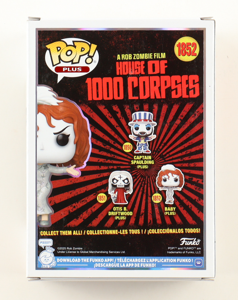 Sheri Moon Signed "House of 1000 Corpses" Baby #1852 Funko Pop! Vinyl Figure (PSA) at PristineAuction.com Sheri Moon Signed "House of 1000 Corpses" Baby #1852 Funko Pop! Vinyl Figure (PSA) at PristineAuction.com