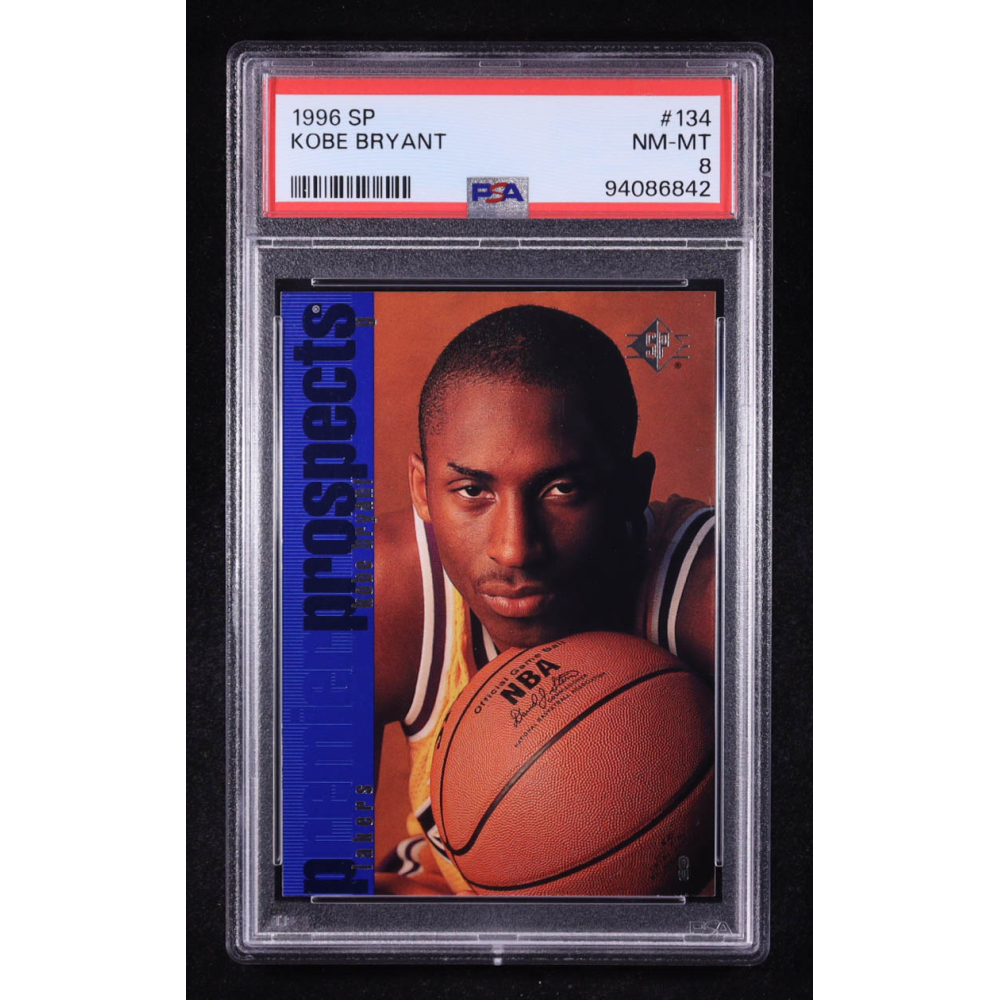 Kobe Bryant 1996-97 Upper Deck SP #134 RC (PSA 8) at PristineAuction.com