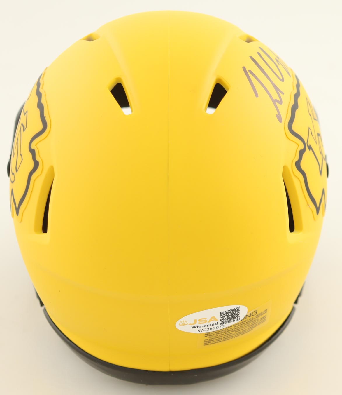 Jamaal Charles Signed Chiefs Rave Alternate Speed Mini Helmet (JSA) at PristineAuction.com Jamaal Charles Signed Chiefs Rave Alternate Speed Mini Helmet (JSA) at PristineAuction.com