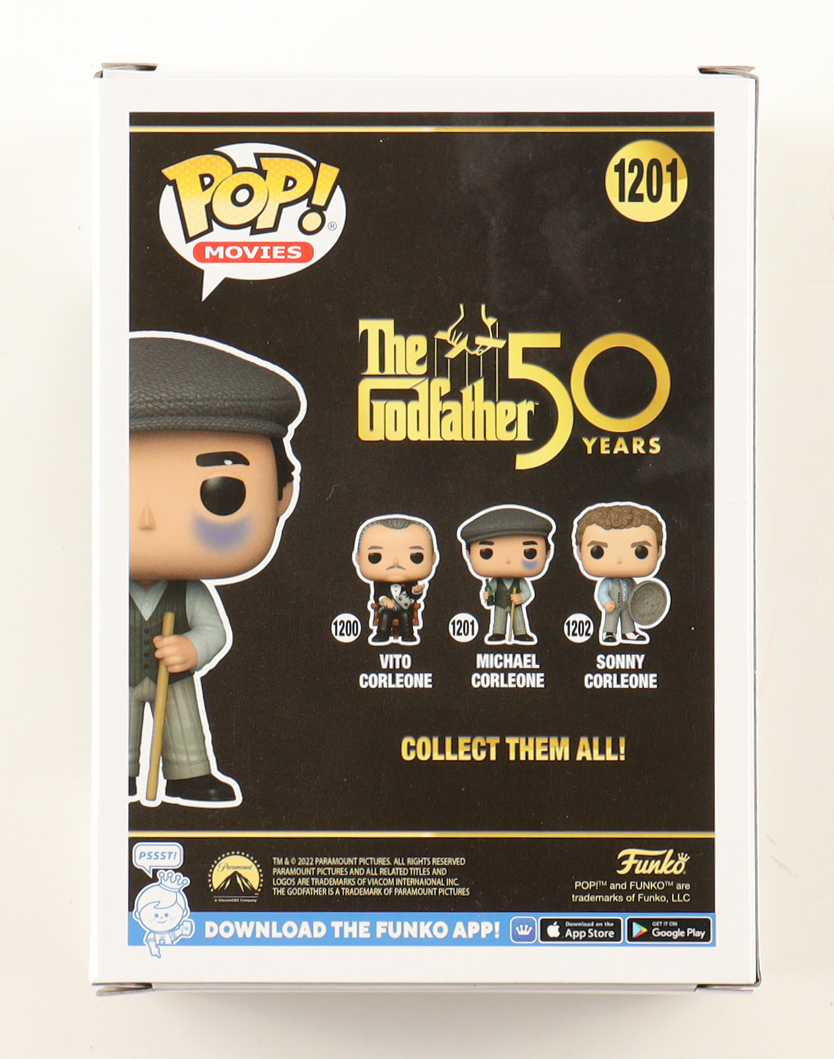 Al Pacino Signed "The Godfather: 50 Years" #1201 Michael Corleone Funko Pop! Vinyl Figure (PSA) at PristineAuction.com Al Pacino Signed "The Godfather: 50 Years" #1201 Michael Corleone Funko Pop! Vinyl Figure (PSA) at PristineAuction.com