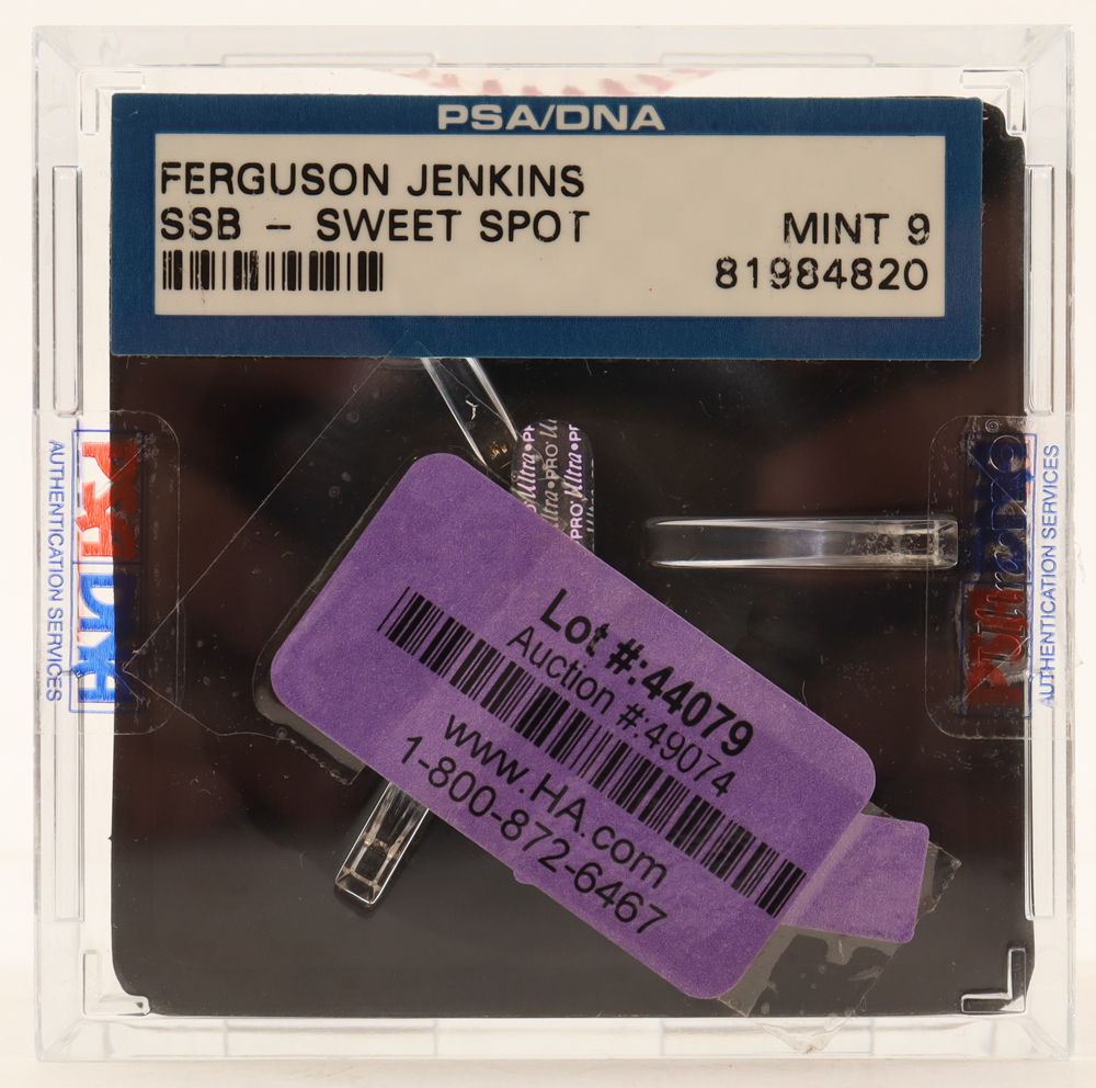 Fergie Jenkins Signed OML Baseball Inscribed "HOF 91" (PSA 9) at PristineAuction.com Fergie Jenkins Signed OML Baseball Inscribed "HOF 91" (PSA 9) at PristineAuction.com
