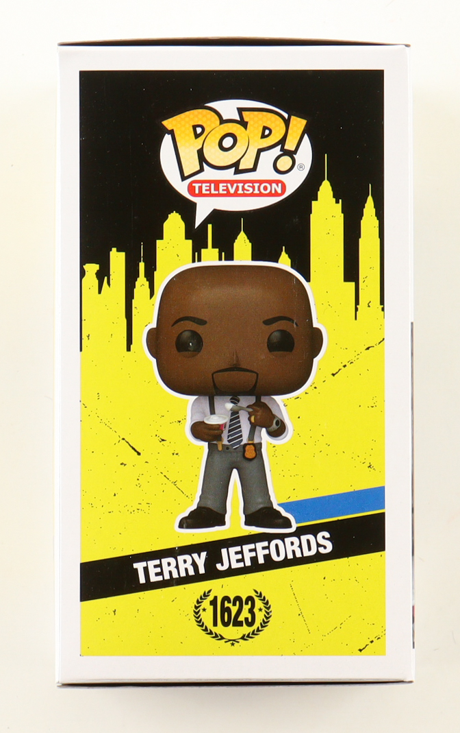 Terry Crews Signed "Brooklyn Nine-Nine" #1623 Terry Jeffords Funko Pop! Vinyl Figure (PSA) at PristineAuction.com Terry Crews Signed "Brooklyn Nine-Nine" #1623 Terry Jeffords Funko Pop! Vinyl Figure (PSA) at PristineAuction.com