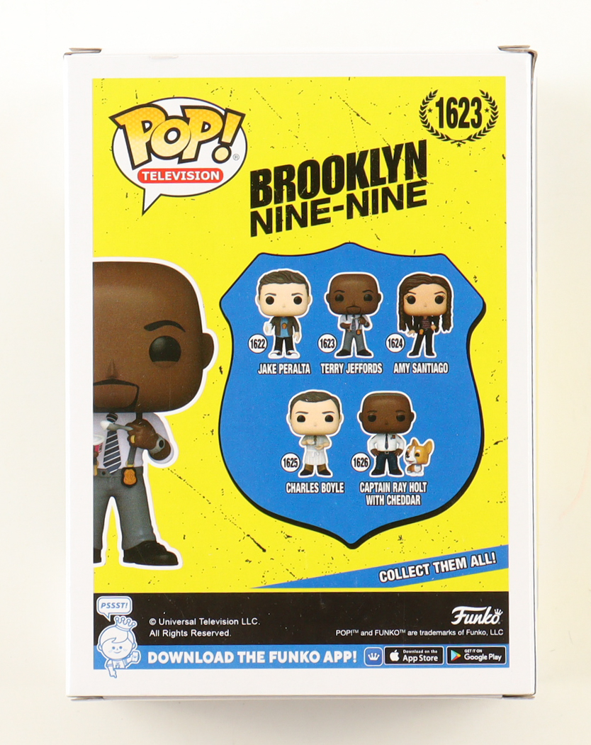 Terry Crews Signed "Brooklyn Nine-Nine" #1623 Terry Jeffords Funko Pop! Vinyl Figure (PSA) at PristineAuction.com Terry Crews Signed "Brooklyn Nine-Nine" #1623 Terry Jeffords Funko Pop! Vinyl Figure (PSA) at PristineAuction.com