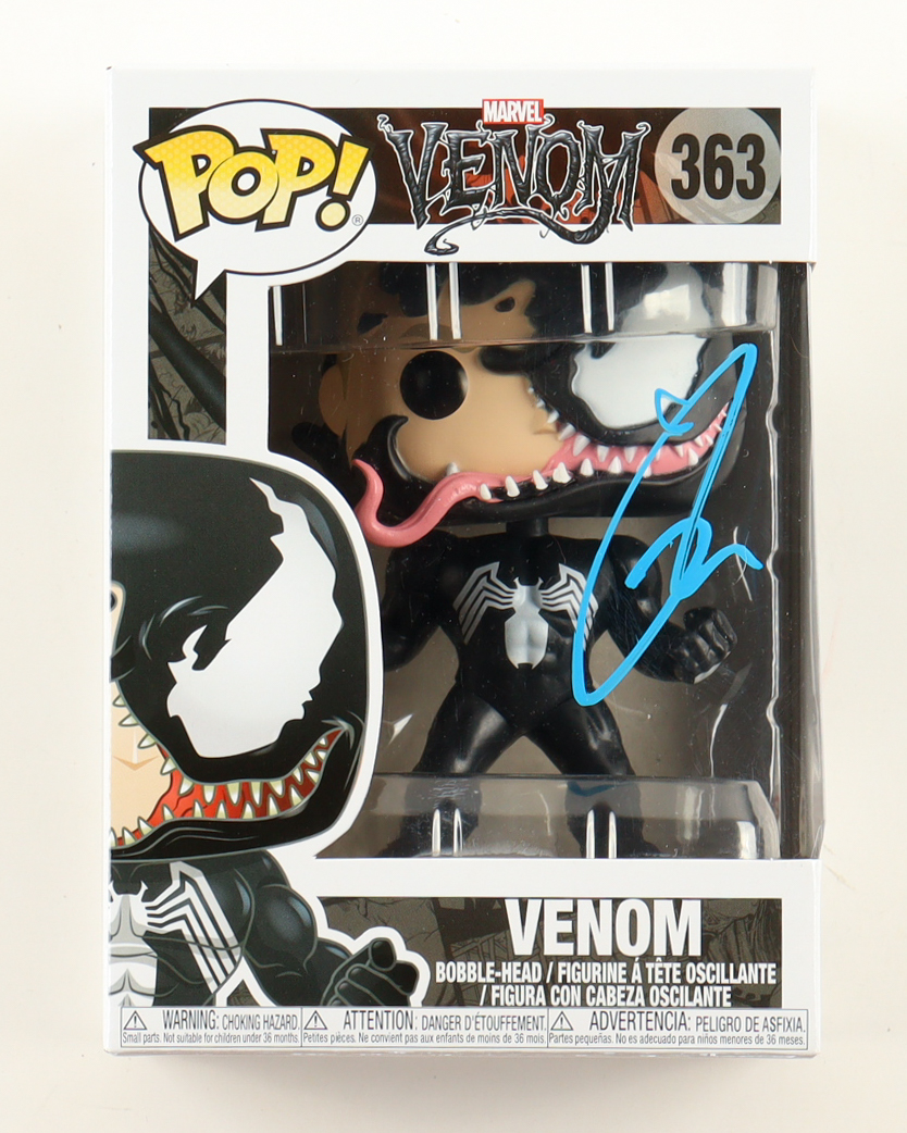 Tom Hardy Signed "Venom" #363 Venom Bobble-Head Funko Pop! Vinyl Figure (PSA) at PristineAuction.com Tom Hardy Signed "Venom" #363 Venom Bobble-Head Funko Pop! Vinyl Figure (PSA) at PristineAuction.com