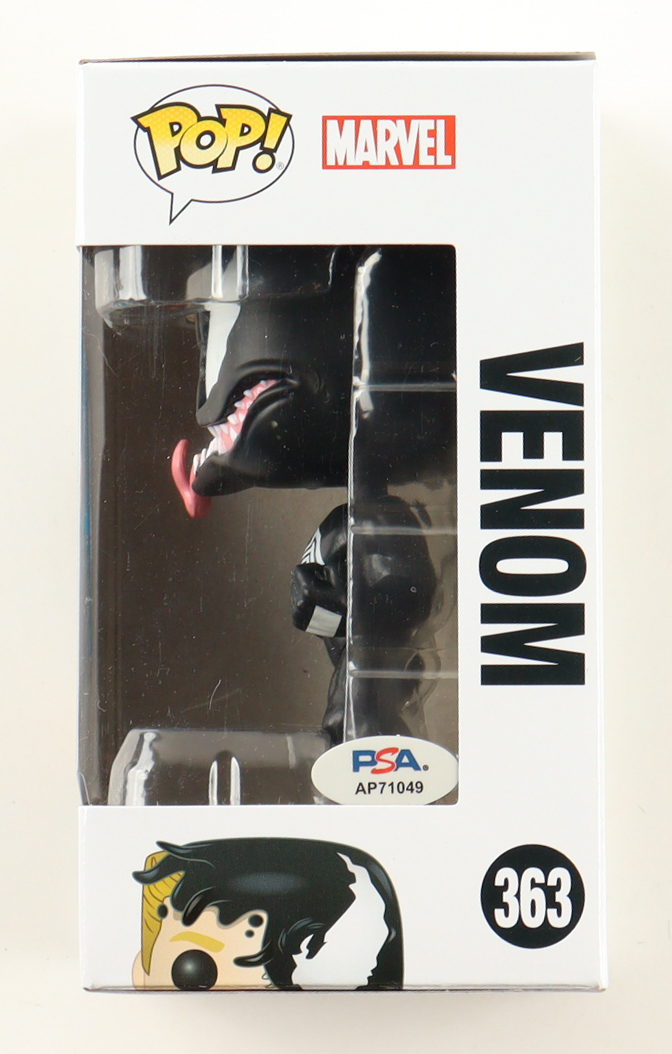 Tom Hardy Signed "Venom" #363 Venom Bobble-Head Funko Pop! Vinyl Figure (PSA) at PristineAuction.com Tom Hardy Signed "Venom" #363 Venom Bobble-Head Funko Pop! Vinyl Figure (PSA) at PristineAuction.com