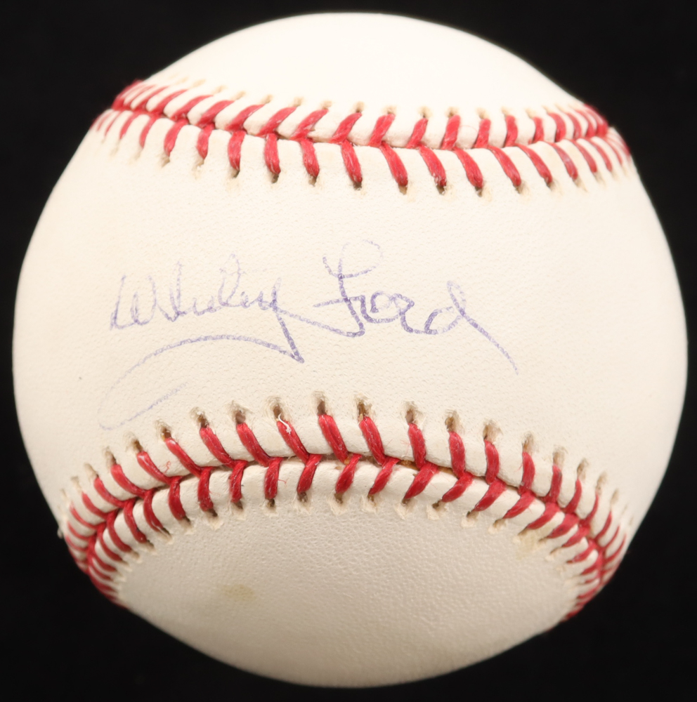 Whitey Ford Signed OML Baseball (PSA) at PristineAuction.com Whitey Ford Signed OML Baseball (PSA) at PristineAuction.com