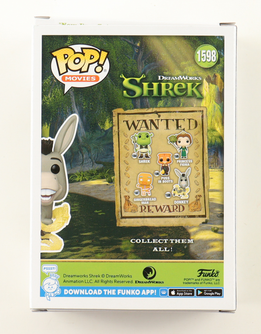 Eugenio Derbez Signed "Shrek" #1598 Donkey Funko Pop! Vinyl Figure (AutographCOA) at PristineAuction.com Eugenio Derbez Signed "Shrek" #1598 Donkey Funko Pop! Vinyl Figure (AutographCOA) at PristineAuction.com