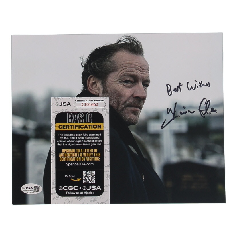 Iain Glen Signed "Jack Taylor" 8x10 Photo Inscribed "Best Wishes" (JSA) at PristineAuction.com Iain Glen Signed "Jack Taylor" 8x10 Photo Inscribed "Best Wishes" (JSA) at PristineAuction.com