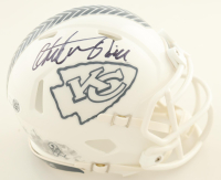 Christian Okoye Signed Chiefs Salute To Service Alternate Speed Mini Helmet (JSA) at PristineAuction.com