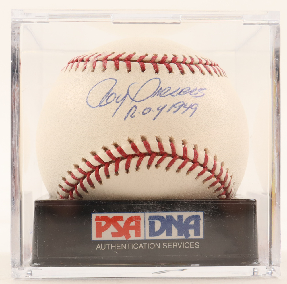 Roy Sievers Signed OML Baseball Inscribed "ROY 1949" (PSA) at PristineAuction.com Roy Sievers Signed OML Baseball Inscribed "ROY 1949" (PSA) at PristineAuction.com