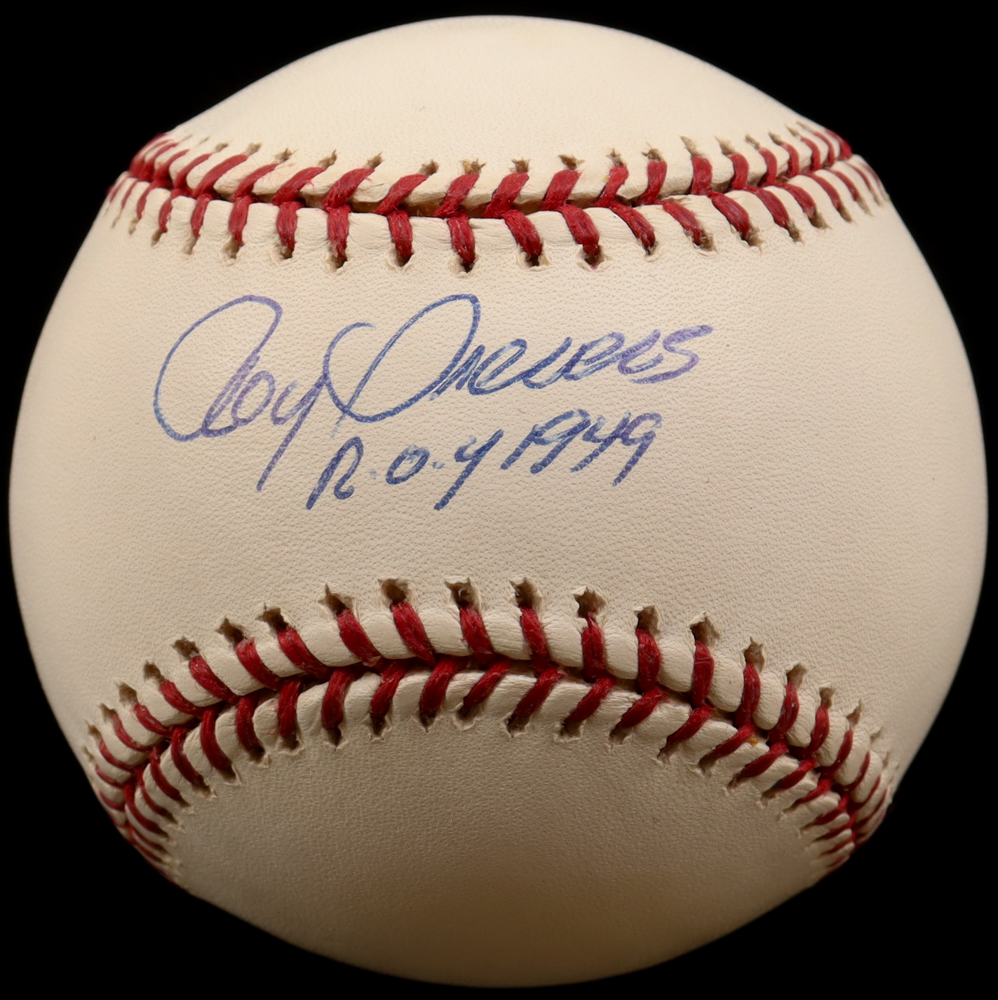 Roy Sievers Signed OML Baseball Inscribed "ROY 1949" (PSA) at PristineAuction.com Roy Sievers Signed OML Baseball Inscribed "ROY 1949" (PSA) at PristineAuction.com