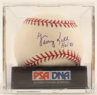 George Kell Signed OML Baseball Inscribed "HOF 83" (PSA 10) at PristineAuction.com