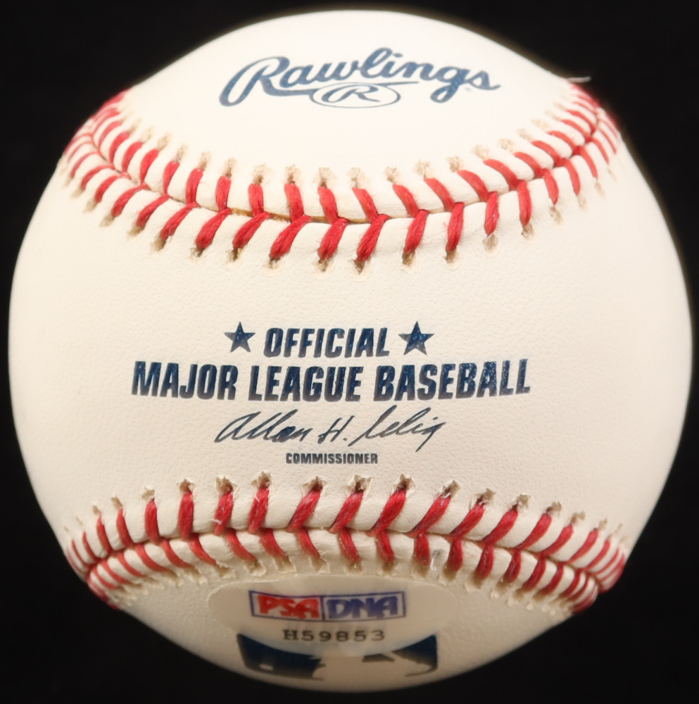 Bert Blyleven Signed OML Baseball (PSA 9) at PristineAuction.com Bert Blyleven Signed OML Baseball (PSA 9) at PristineAuction.com