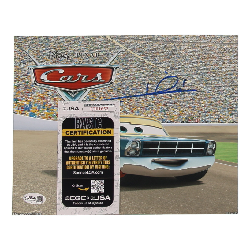 Mario Andretti Signed "Cars" 8x10 Photo (JSA) at PristineAuction.com Mario Andretti Signed "Cars" 8x10 Photo (JSA) at PristineAuction.com