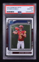 Jayden Daniels 2024 Donruss Optic RR #248 RC (PSA 10) at PristineAuction.com