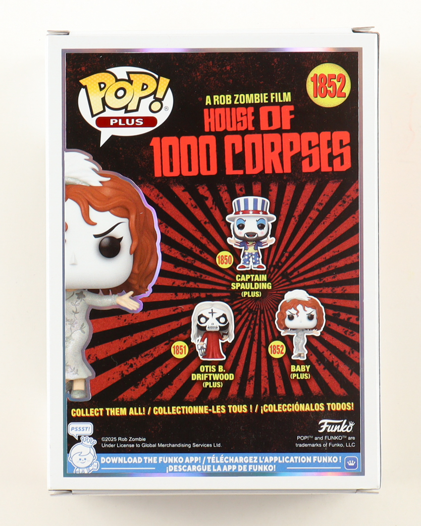 Sheri Moon Signed "House of 1000 Corpses" Baby #1852 Funko Pop! Vinyl Figure (PSA) at PristineAuction.com Sheri Moon Signed "House of 1000 Corpses" Baby #1852 Funko Pop! Vinyl Figure (PSA) at PristineAuction.com