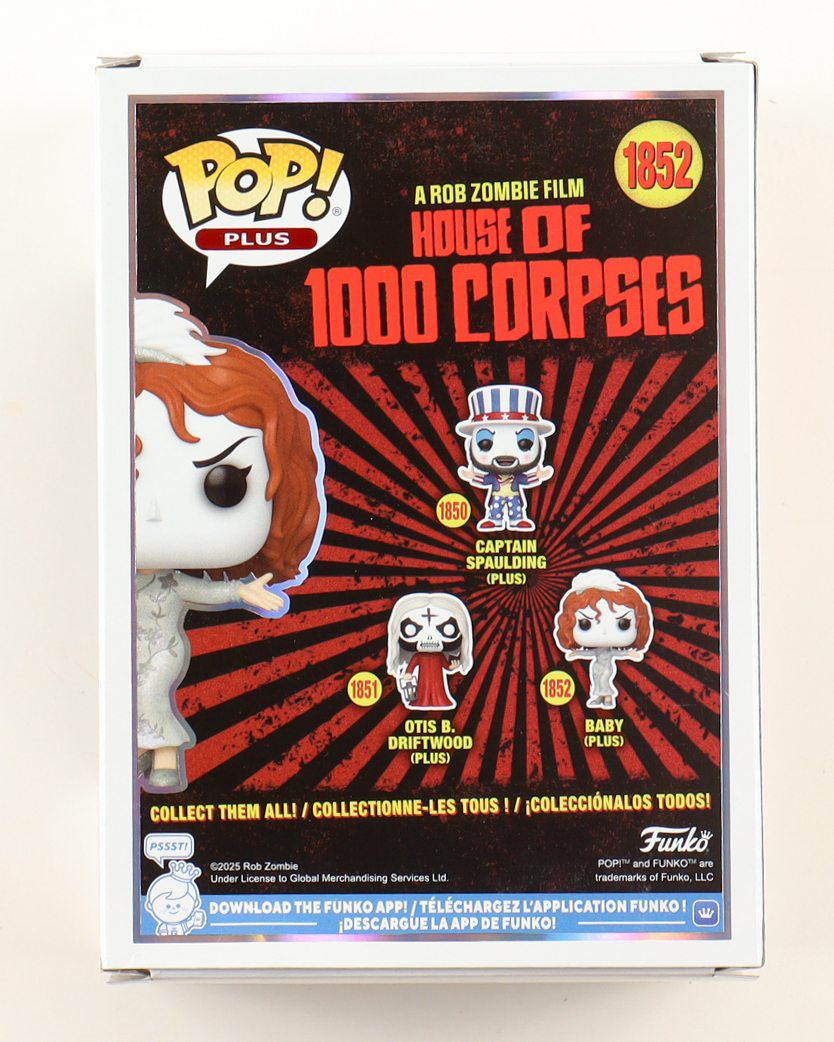 Sheri Moon Signed "House of 1000 Corpses" Baby #1852 Funko Pop! Vinyl Figure (SWAU) at PristineAuction.com Sheri Moon Signed "House of 1000 Corpses" Baby #1852 Funko Pop! Vinyl Figure (SWAU) at PristineAuction.com