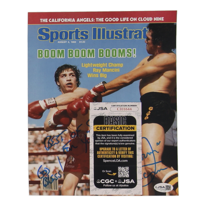 Ray Mancini Signed 8x10 Photo Inscribed "Best of Success" & "God Bless" & "For You Champ" (JSA) at PristineAuction.com Ray Mancini Signed 8x10 Photo Inscribed "Best of Success" & "God Bless" & "For You Champ" (JSA) at PristineAuction.com