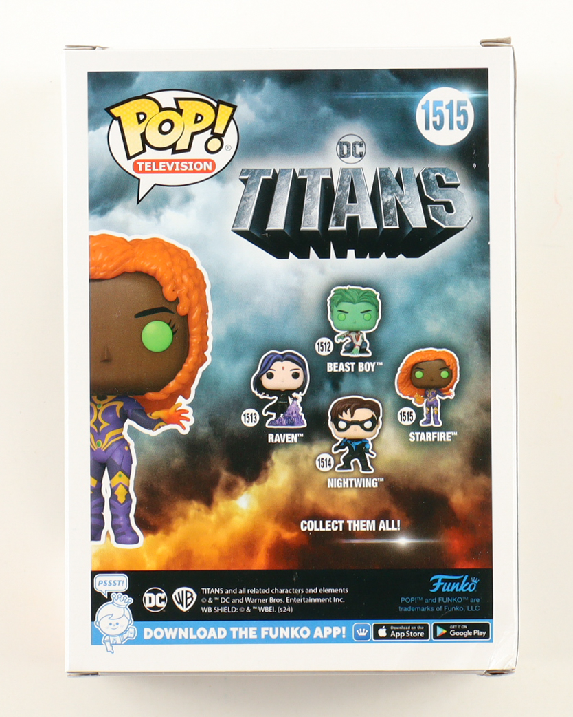 Anna Diop Signed "Titans" #1515 Starfire Funko Pop! Vinyl Figure (PSA) at PristineAuction.com Anna Diop Signed "Titans" #1515 Starfire Funko Pop! Vinyl Figure (PSA) at PristineAuction.com