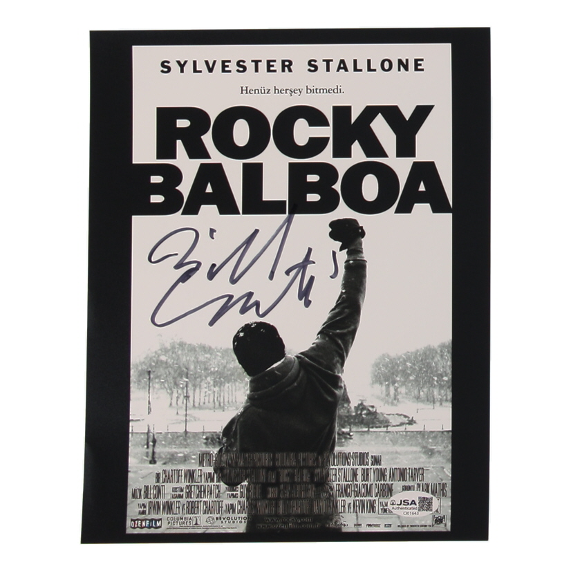 Bill Conti Signed "Rocky Balboa" 8x10 Photo (JSA) at PristineAuction.com Bill Conti Signed "Rocky Balboa" 8x10 Photo (JSA) at PristineAuction.com