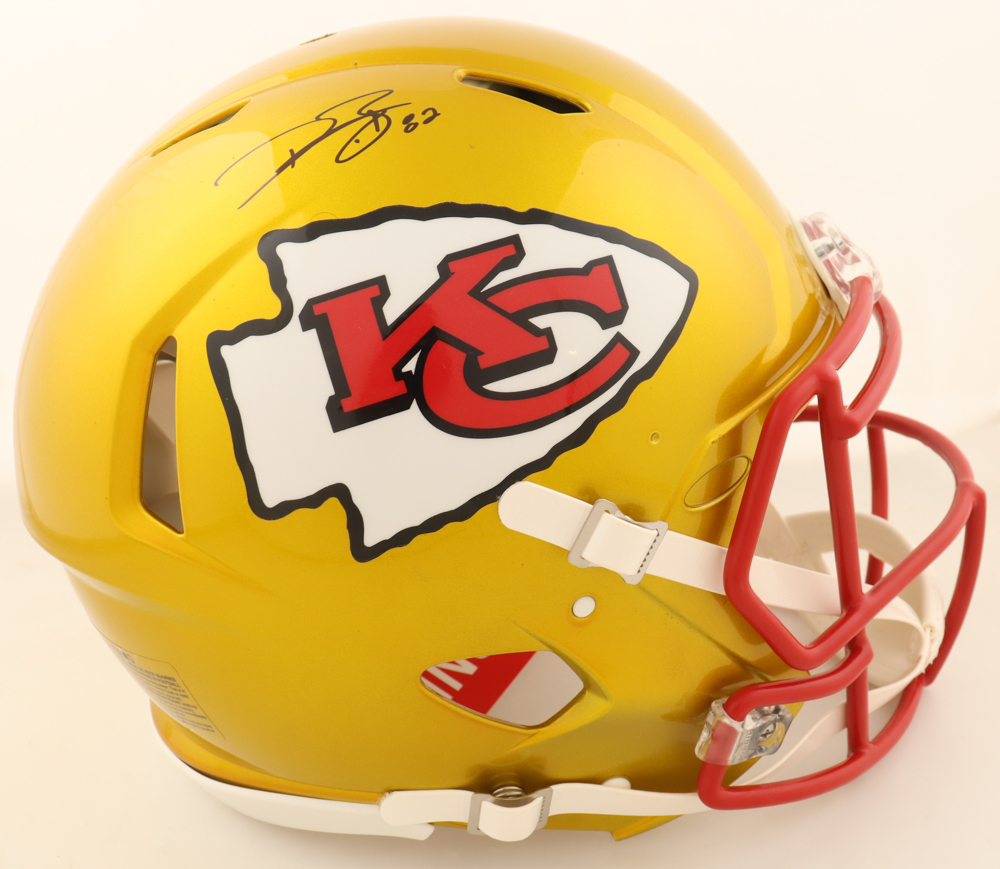 Dwayne Bowe Signed Chiefs Full-Size Authentic On-Field Flash Alternate Speed Helmet (JSA) at PristineAuction.com Dwayne Bowe Signed Chiefs Full-Size Authentic On-Field Flash Alternate Speed Helmet (JSA) at PristineAuction.com