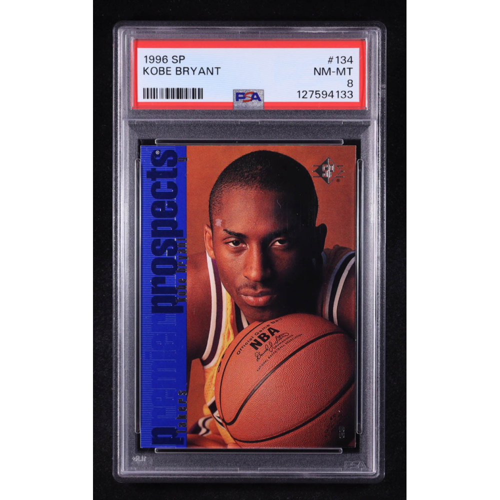 Kobe Bryant 1996-97 Upper Deck SP #134 RC (PSA 8) at PristineAuction.com