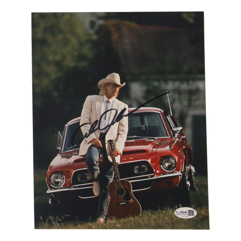 Alan Jackson Signed 8x10 Photo (JSA) at PristineAuction.com Alan Jackson Signed 8x10 Photo (JSA) at PristineAuction.com