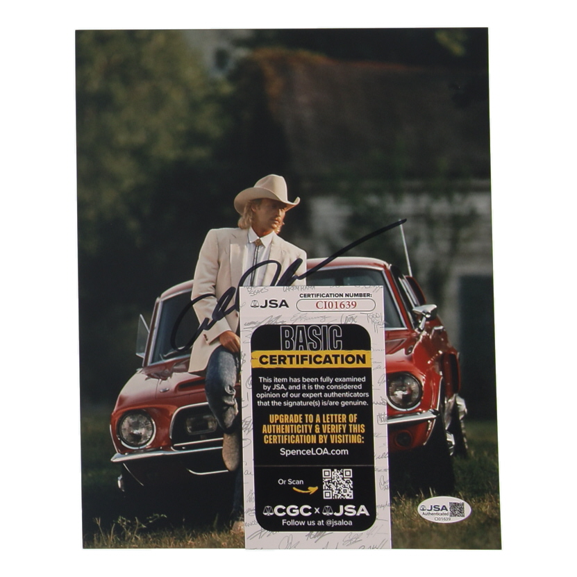 Alan Jackson Signed 8x10 Photo (JSA) at PristineAuction.com Alan Jackson Signed 8x10 Photo (JSA) at PristineAuction.com