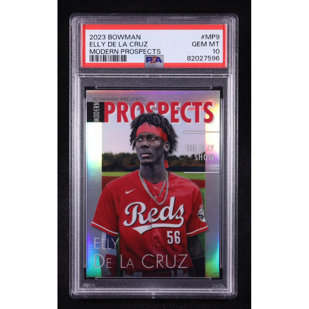 Elly De La Cruz 2023 Bowman Modern Prospects #MP9 RC (PSA 10) at PristineAuction.com