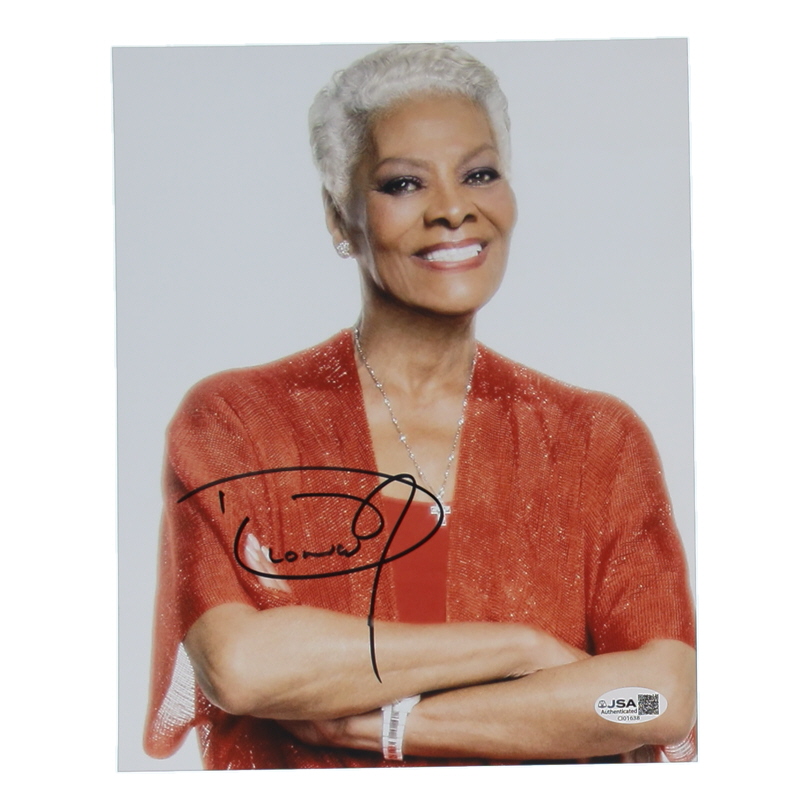 Dionne Warwick Signed 8x10 Photo (JSA) at PristineAuction.com Dionne Warwick Signed 8x10 Photo (JSA) at PristineAuction.com